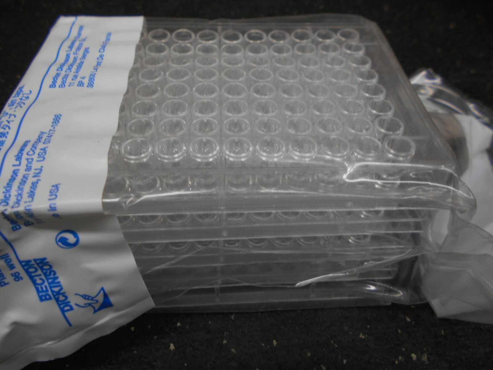 BECTON DICKINSON 353918 PRO BIND 96 WELL U BOTTOM ASSAY PLATE BOX OF 45