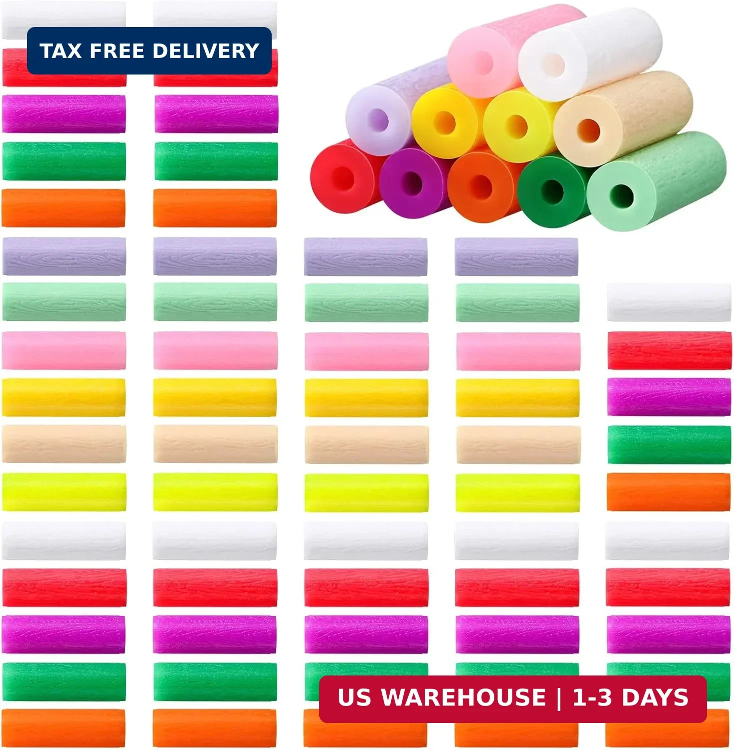 Konohan 110 Pcs Aligner Chew for Aligner Tray Seaters Silicone Chompers Teeth De