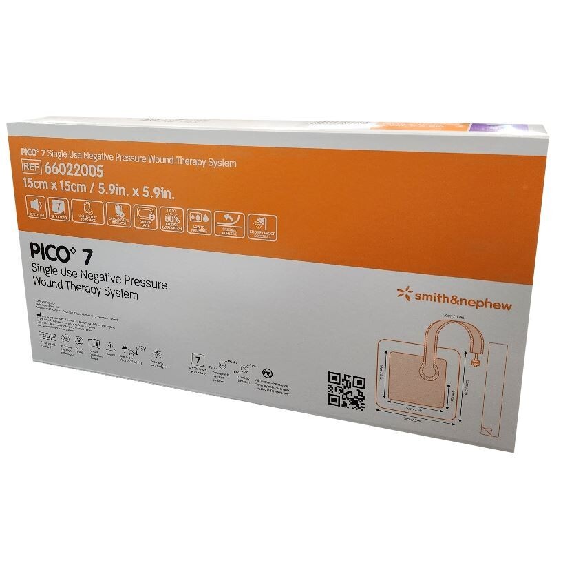 *1-Box* Smith & Nephew Pico 7 Wound Therapy 5.9″ x 5.9″ System 66022005