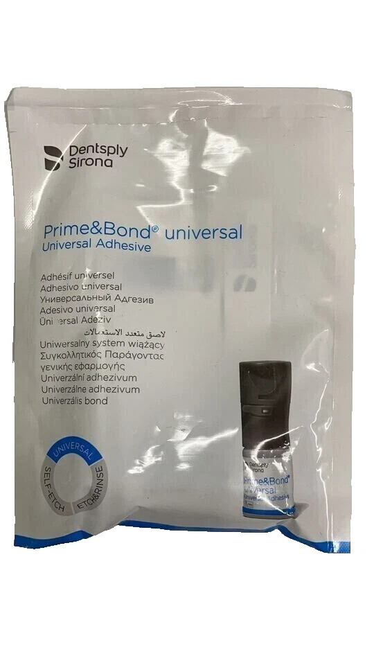 DentSply Prime and Bond UNIVERSAL Adhesive 4ML Pack LONG EXPIRY (Free Ship)