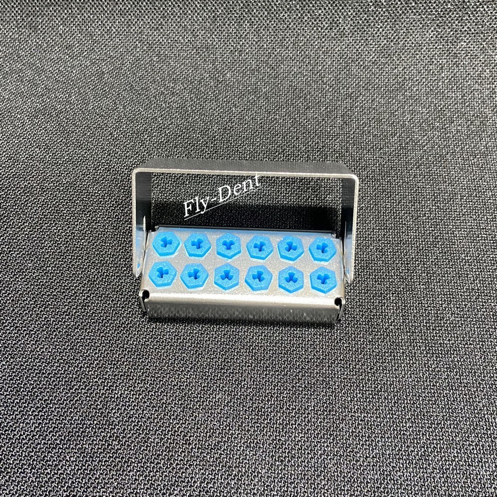 8/12/30 Holes Dental Implant Drill Burs Disinfection Box Organizer Holder Block