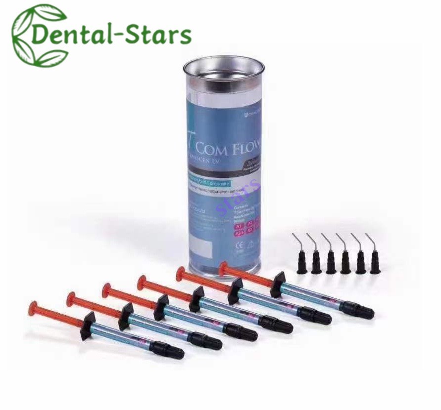 Dental Flowable Light Cure Flow Composite Resin Restorative A2/A3 Shade 2g