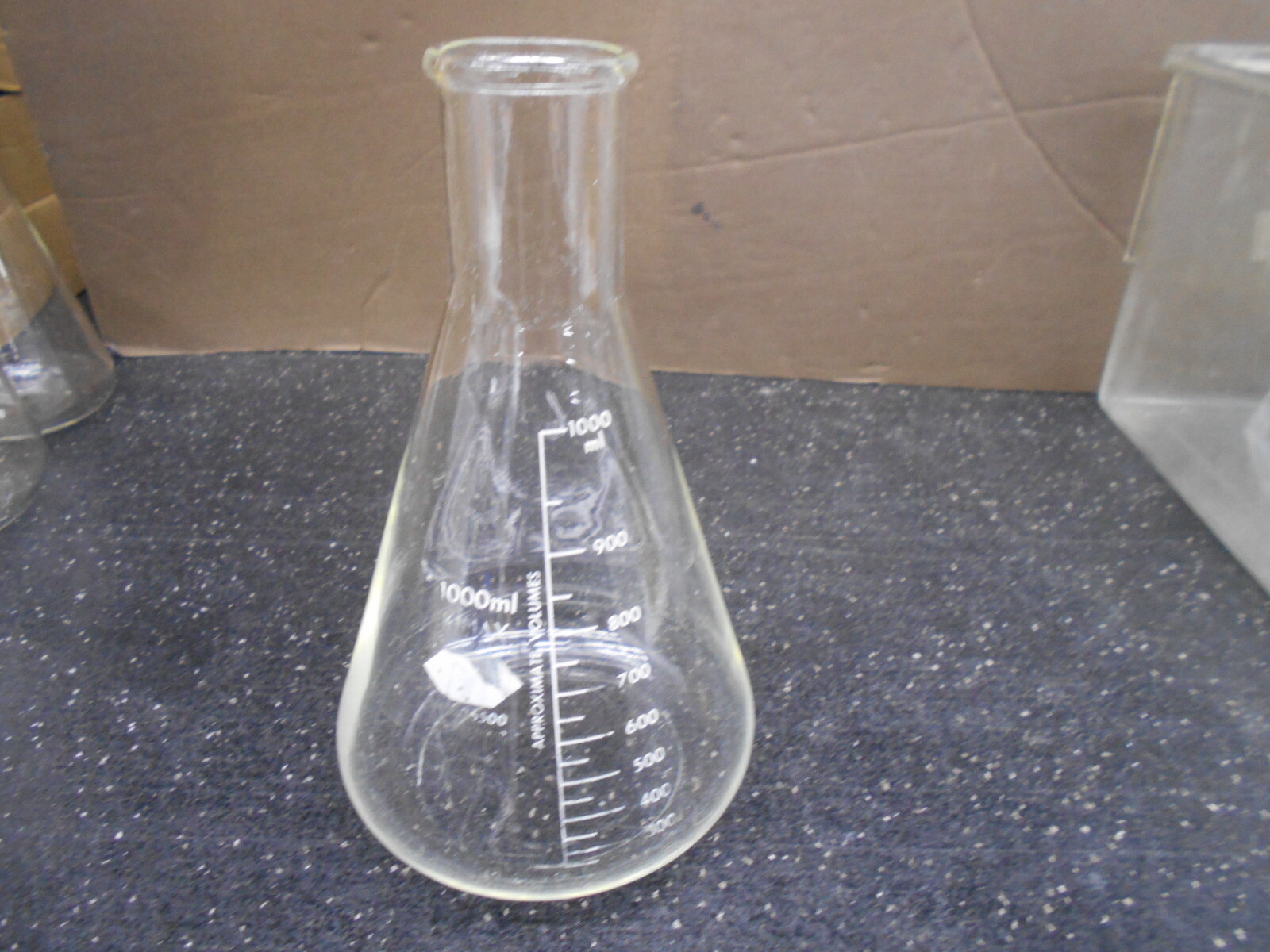 KIMBLE KIMAX 26500 1000mL NARROW MOUTH ERLENMEYER GLASS FLASK