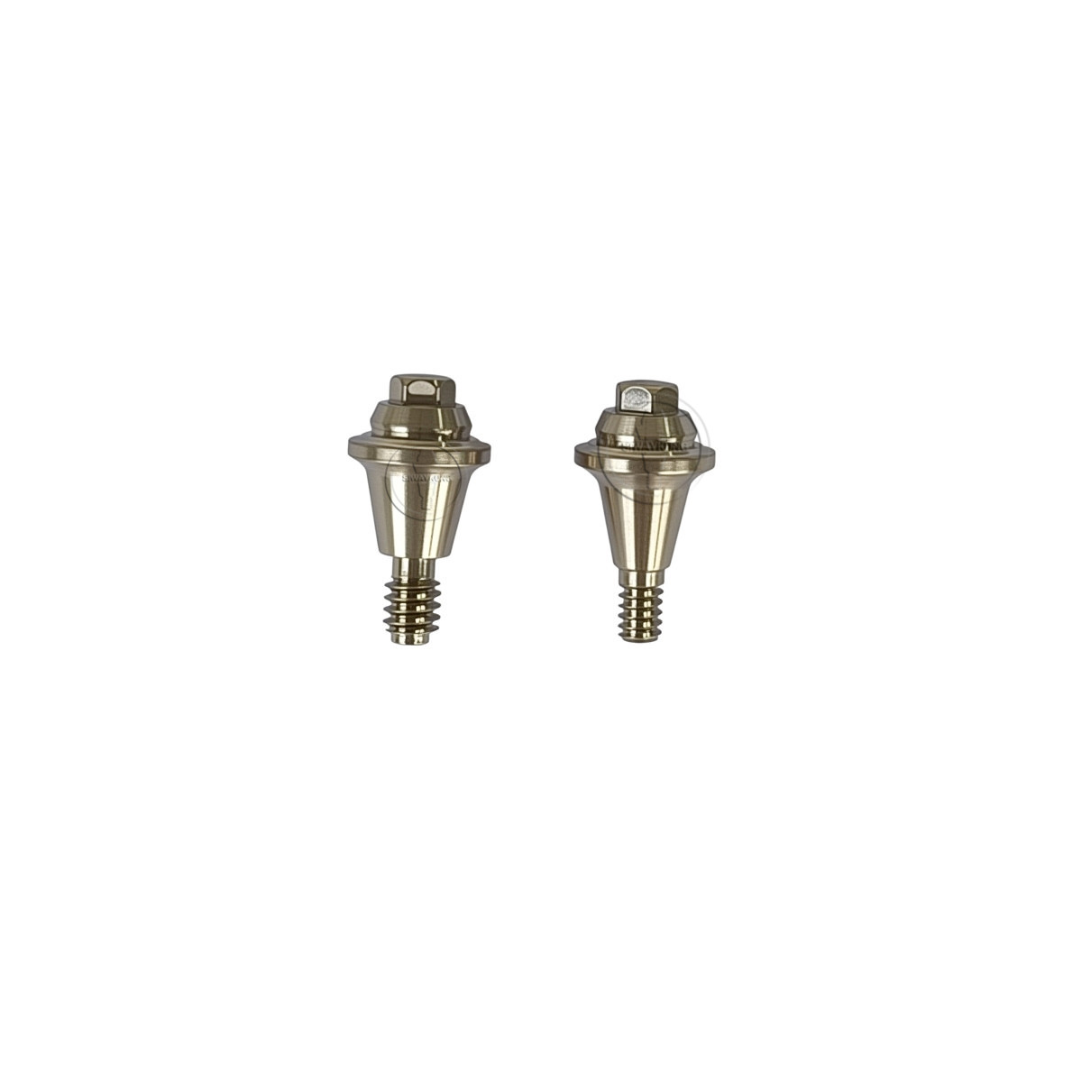 10 pcs MU straight abutment fits to Nobel biocare platform NP/RP GH1.5~3.5