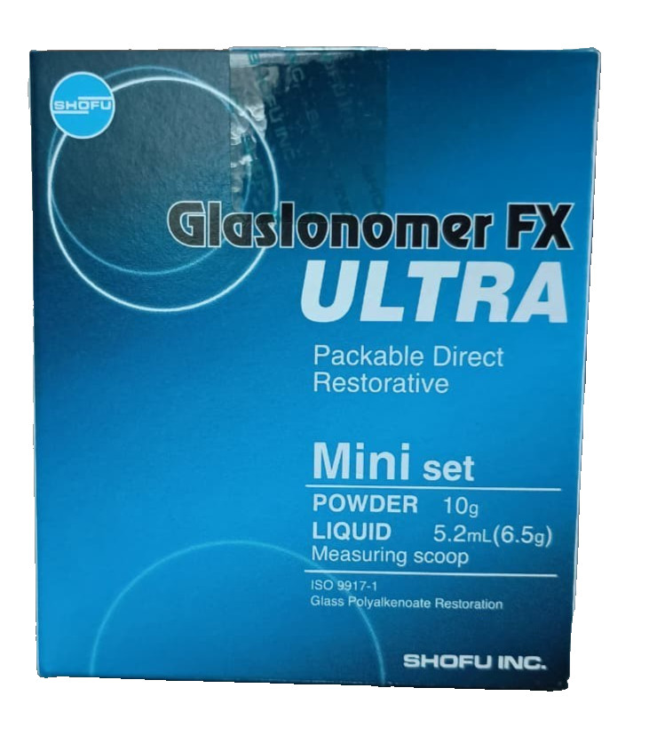 Shofu FX Ultra Bulk Fill Glass Ionomer Restorative A2 Dental Material Fast Set