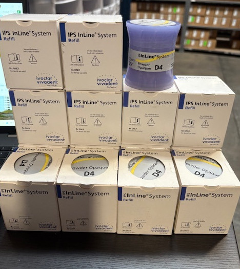 Ivoclar Vivadent IPS InLine System Opaquer D4 Refill 80g Powder 649203