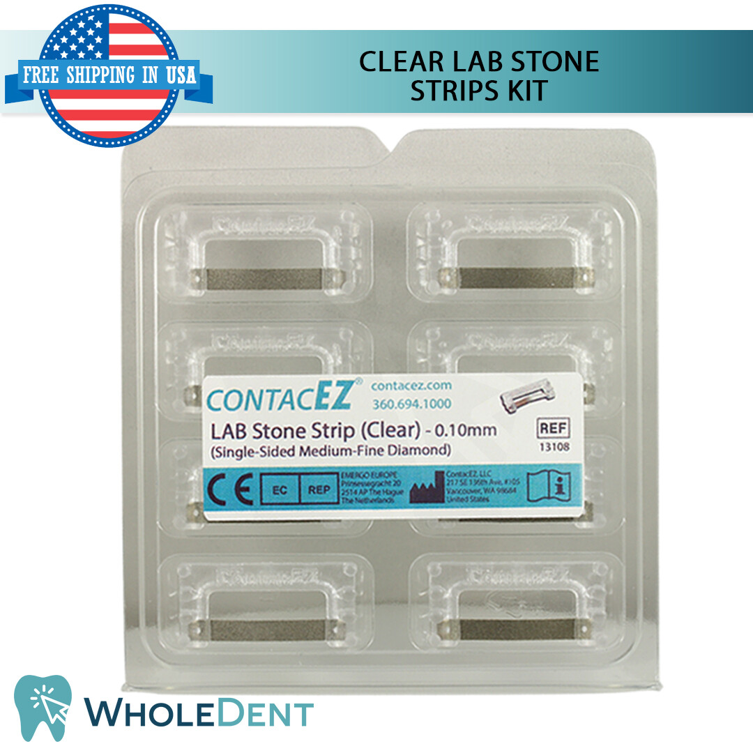 ContacEZ Crown SeatEZ Kit 32 Restorative Strips Dental Crowns Veneers