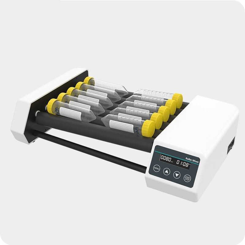 Lab Roller Mixer Shaker 8 Rollers Blood Roller Mixer Test Tube Shaker Timing