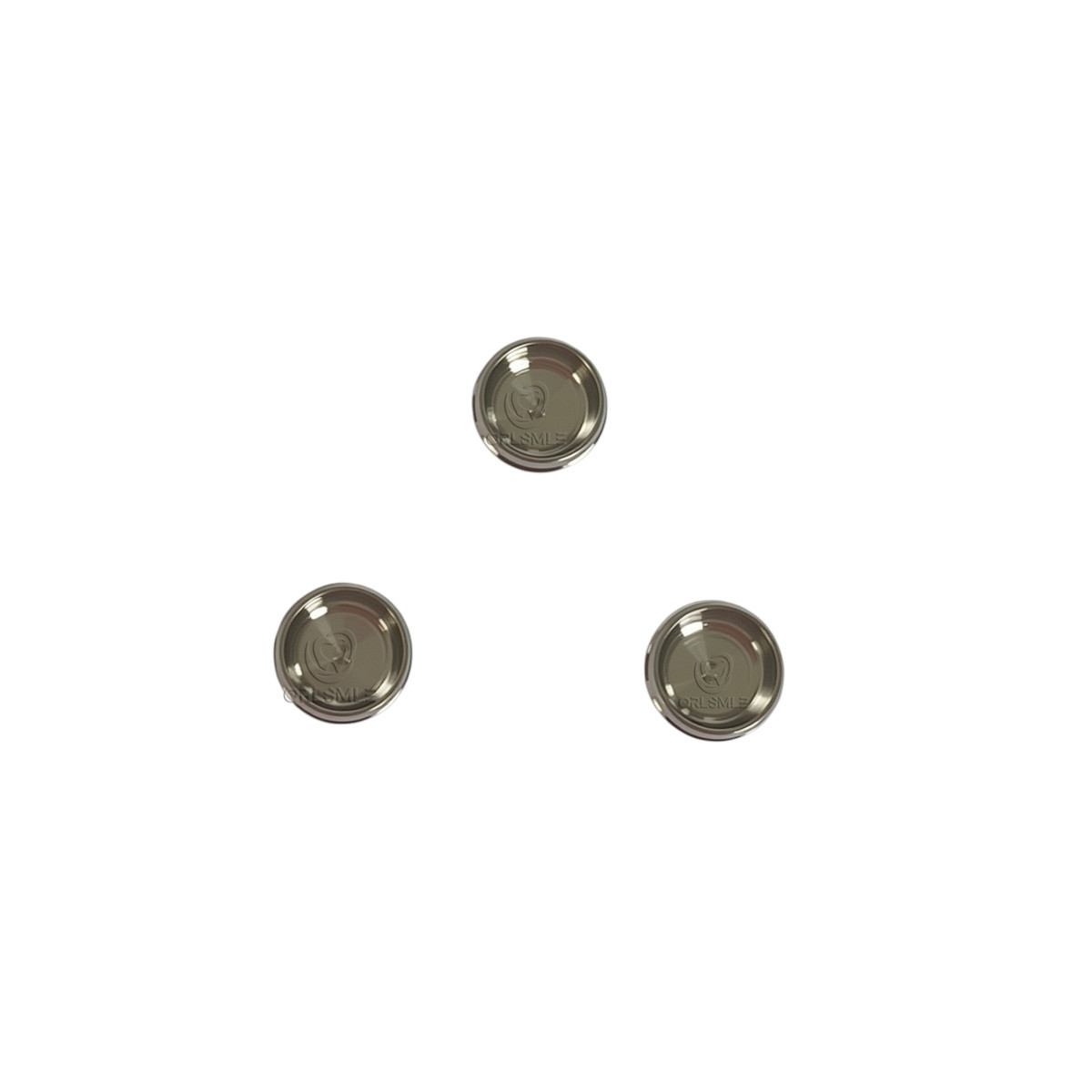 4 pcs Metal housing + 4 pcs black caps for Locator abutment