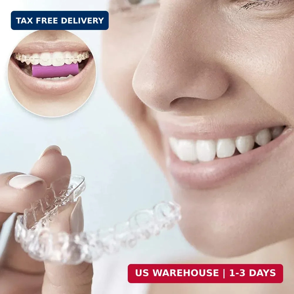 15 Aligner Chewies for Invisalign Trays,Aligner Tray Seaters for Orthodontic(5Bo