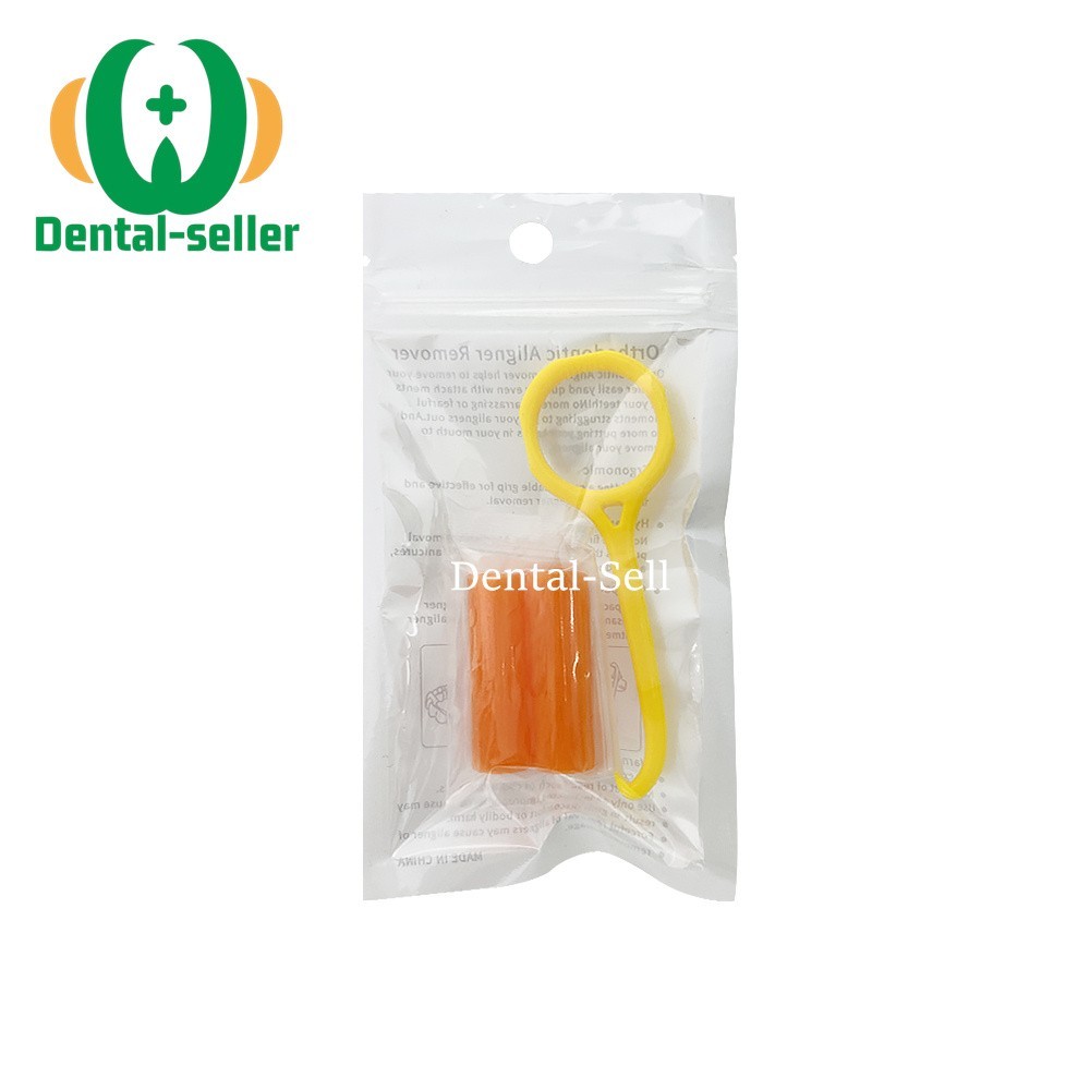 50 Packs Dental Aligner Chewies Clear Tray Retainer Seater Retriever Take Off