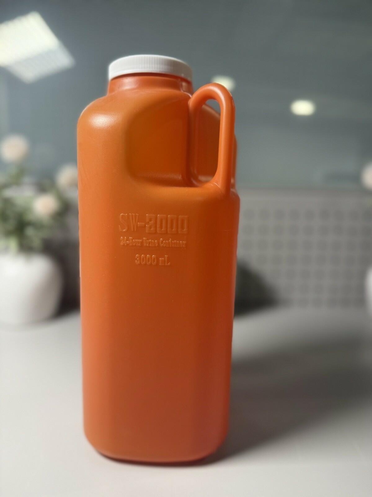 Large Urine Collection Container with Spill Proof Screw Lid SW-3000 (3000ml)