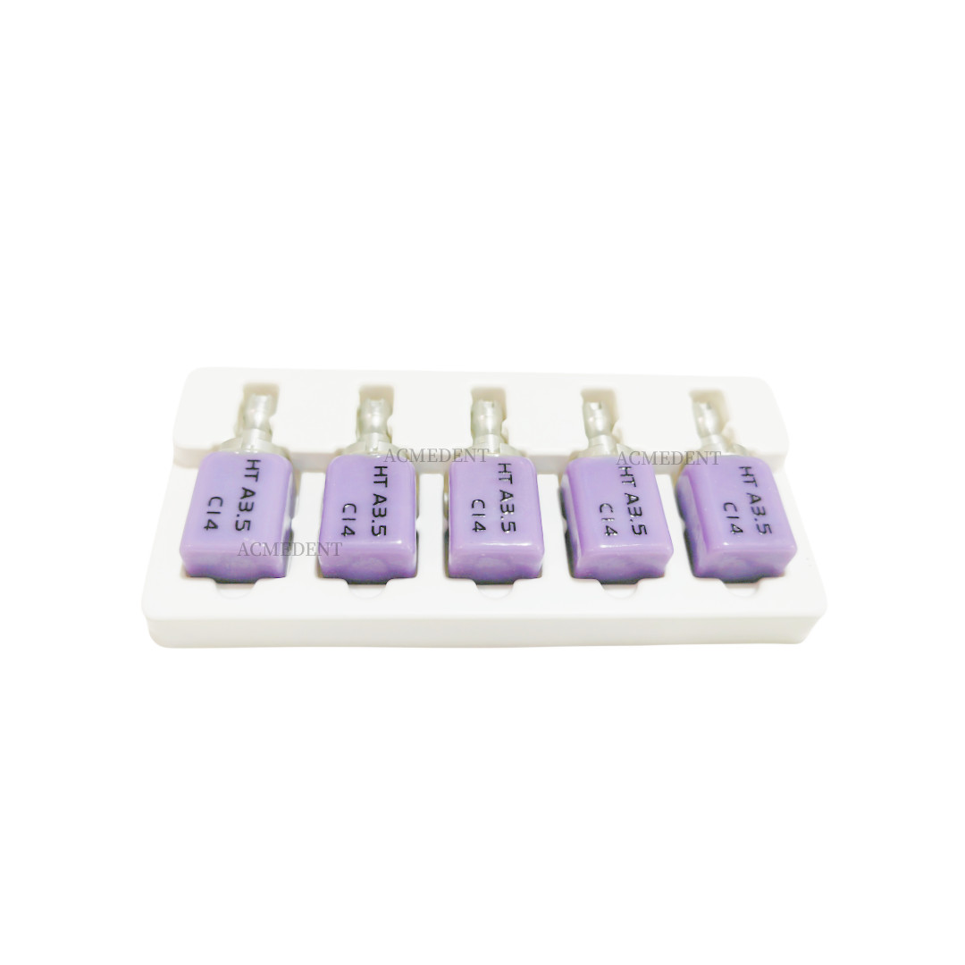 5 Pieces Dental Glass Ceramic Blocks CAD CAM Lithium Disilicate CEREC
