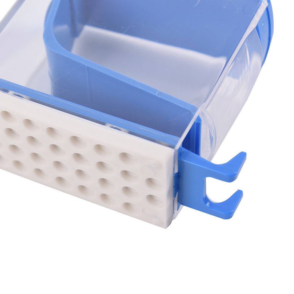 Dental Otho Cotton Roll Storage Dispenser Holder Press Type Push Style Blue