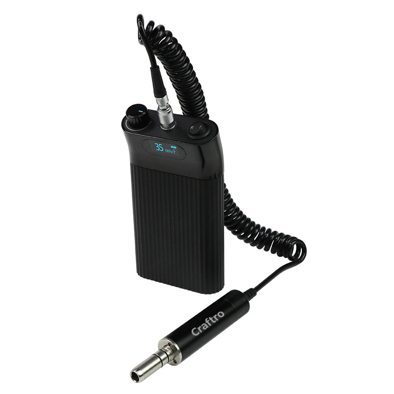 35K RPM Dental Lab Portable MicroMotor Polishing Unit + E-type Motor Handpiece