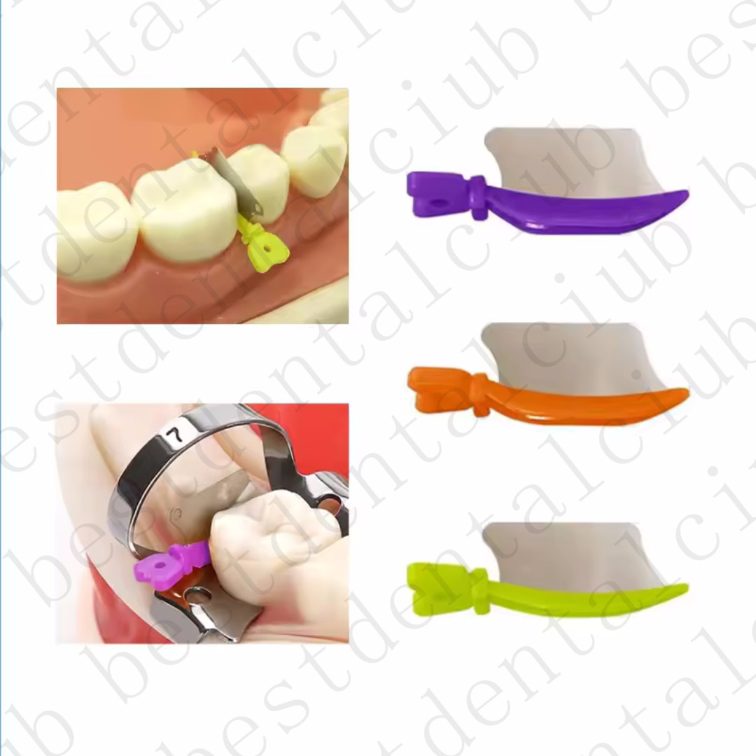 Interdental Wedges Kit Disposable Plastic Composite Diastema Wedge Refill Teeth