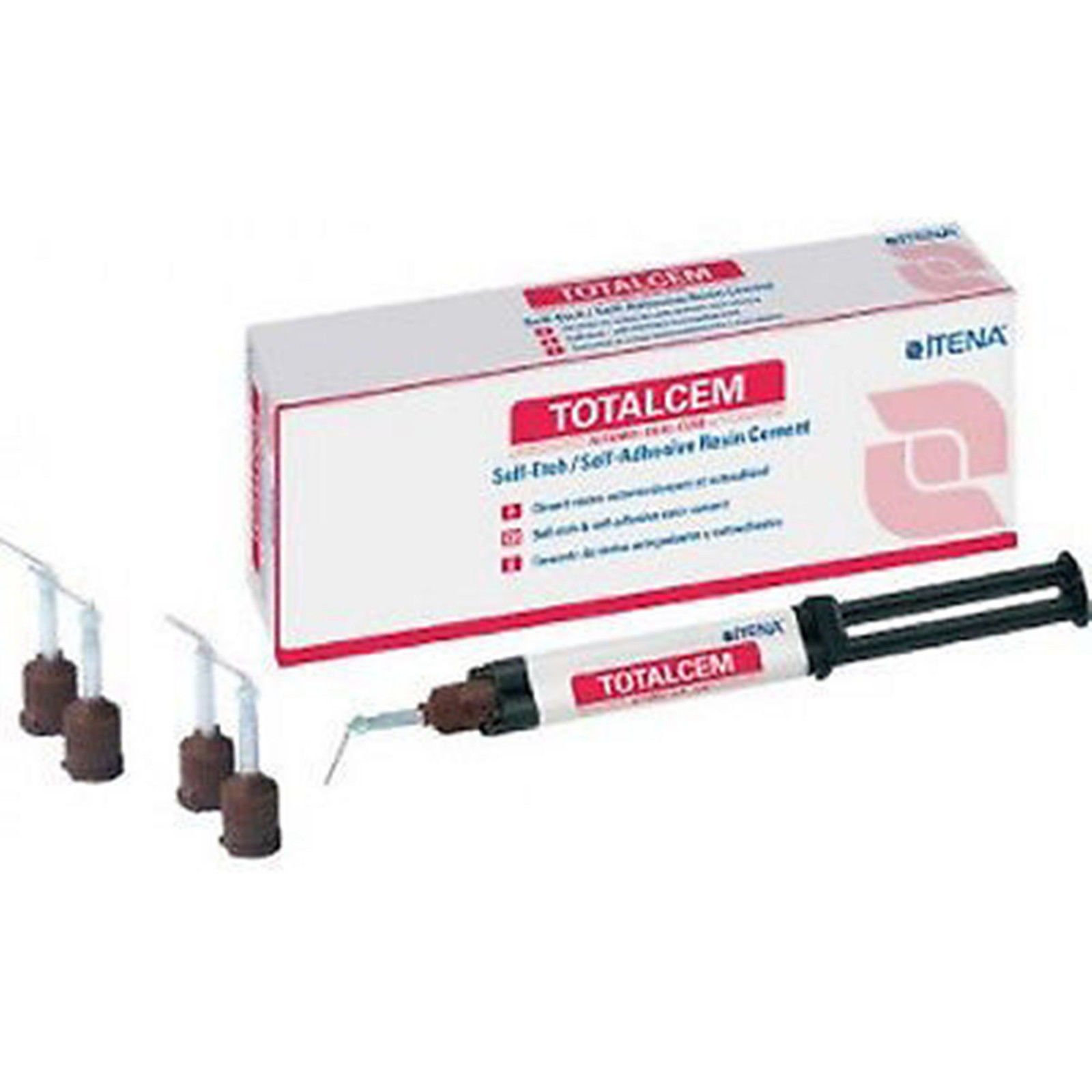 Total Cem by Itena 8 gm Self Etch, Self Adhesive Dual Cure Resin Cement