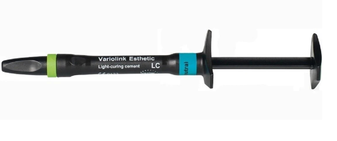LC Light Cure Neutral Shade Ivoclar Vivadent Variolink Esthetic Dental Cement FS