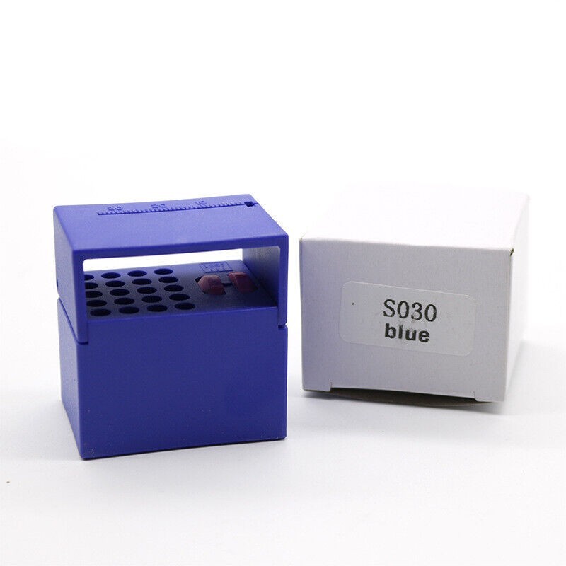 Dental 20 Holes Endo Files Holder Memory Autoclavable Endodontic Ruler Organizer
