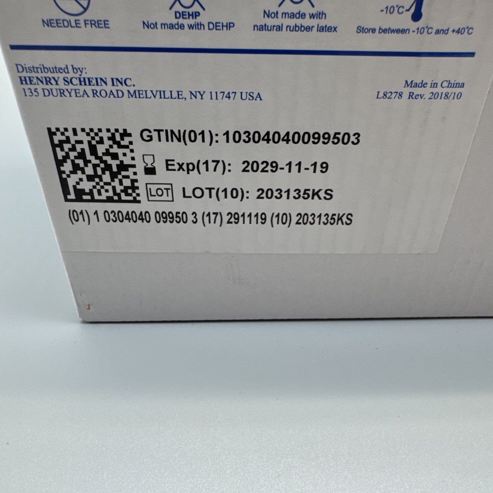 Henry Schein 570-0882 Connector Ports Case of 100