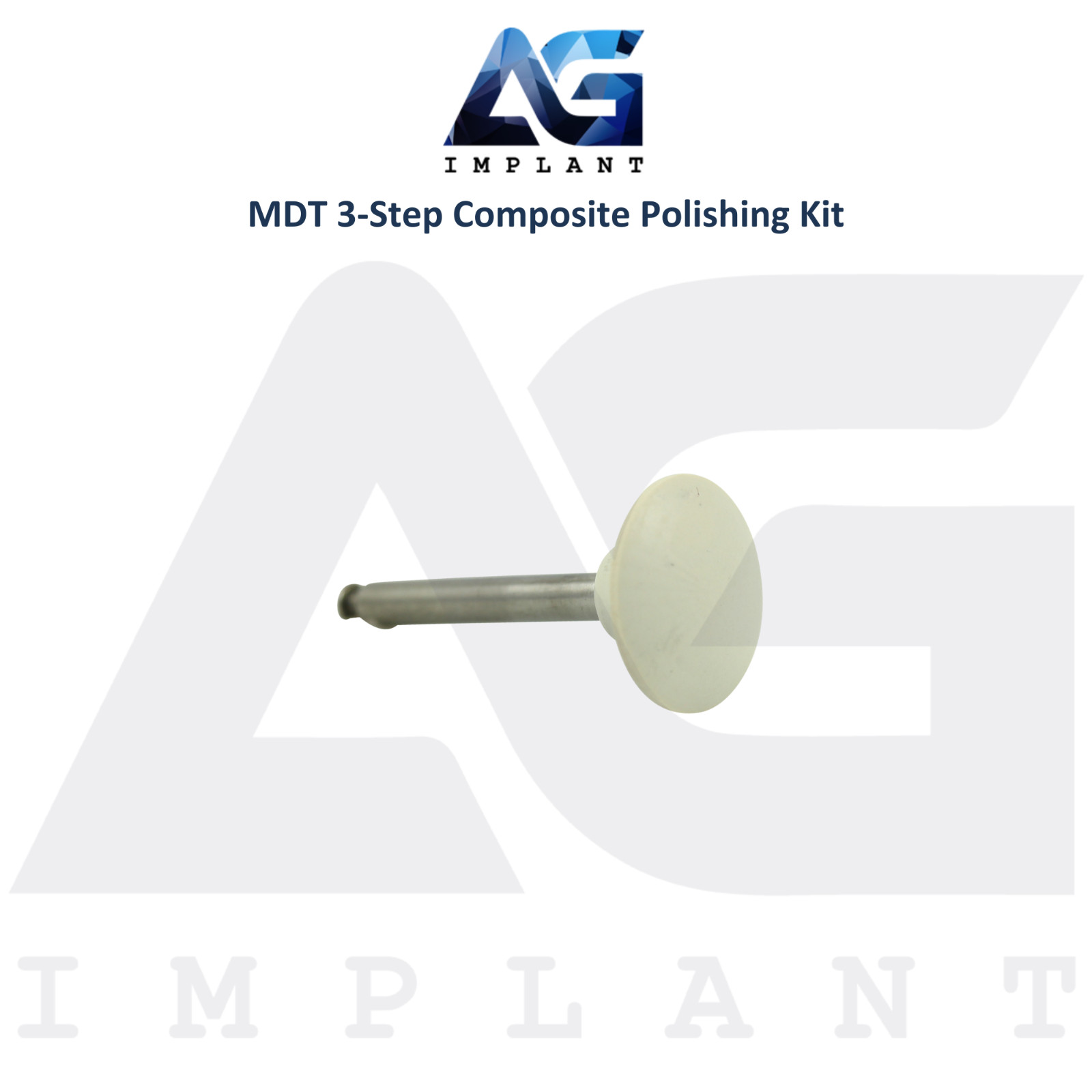 MDT 3-Step Composite Polishing Kit Silicone High-Gloss Finish Dental Restoration