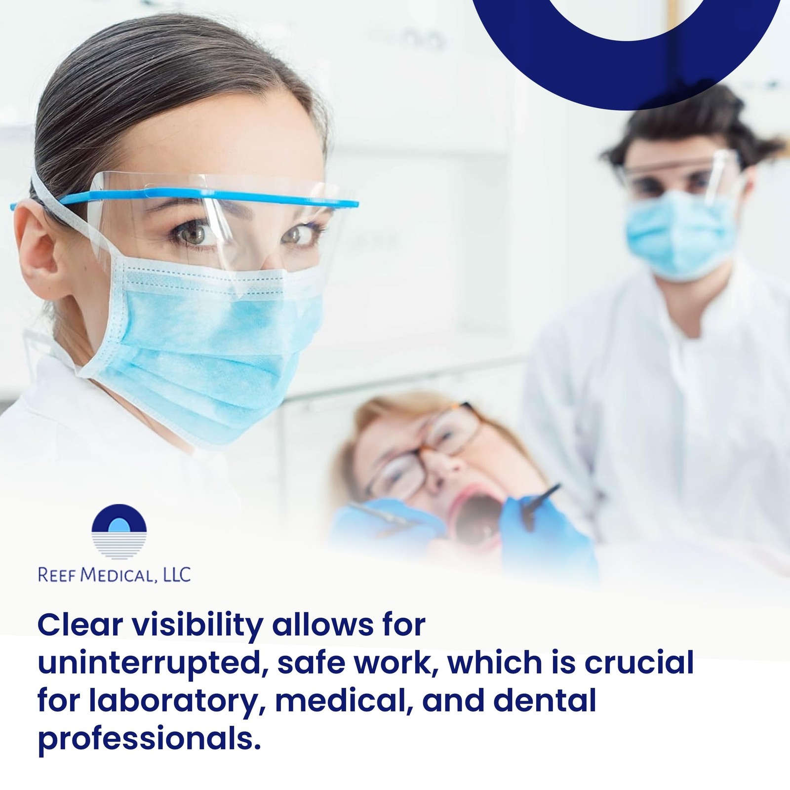 Disposable Medical/Dental Eye Shield Lenses | No Extra Film or Paper Barrier|…
