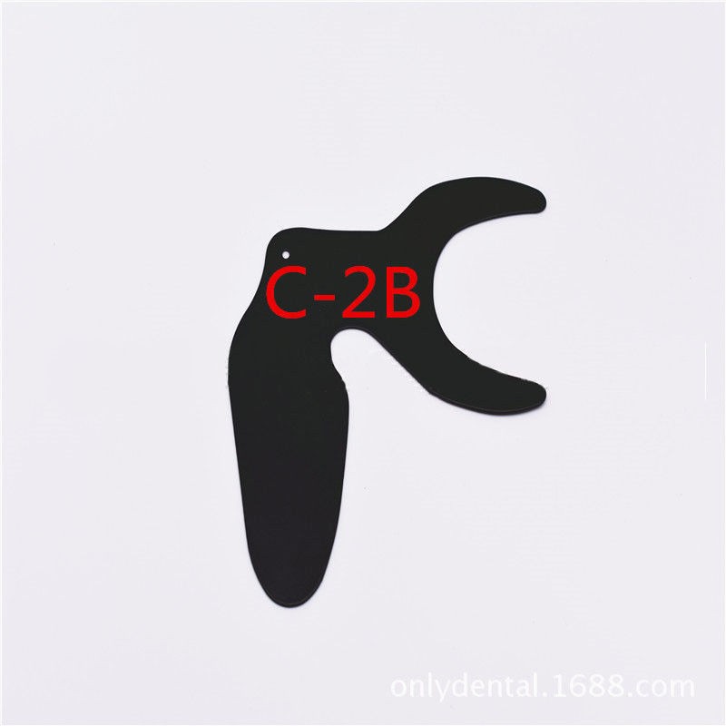 6pcs Dental Photo Contrast Black Background Board Replacement for Photography Co