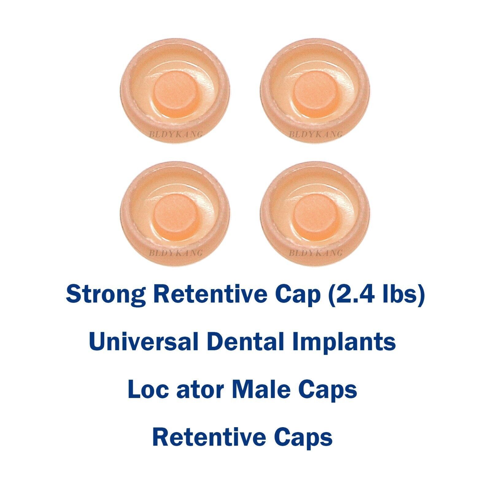 Dental Locater Strong Retentive Caps Overdenture Attachment Abutments Metal
