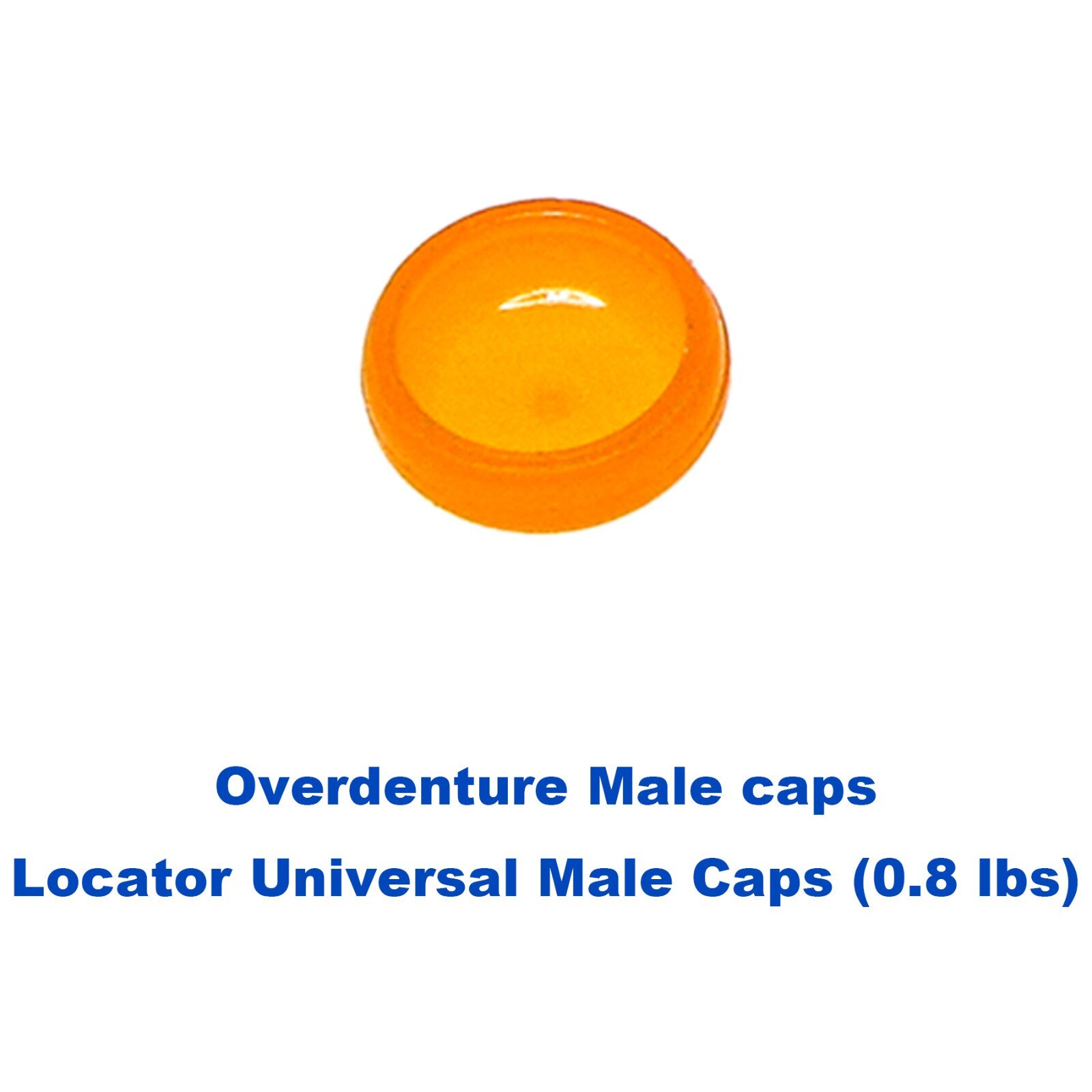 10Pcs Dental Locator Overdenture Abutments Retention Caps For Implant Inserts