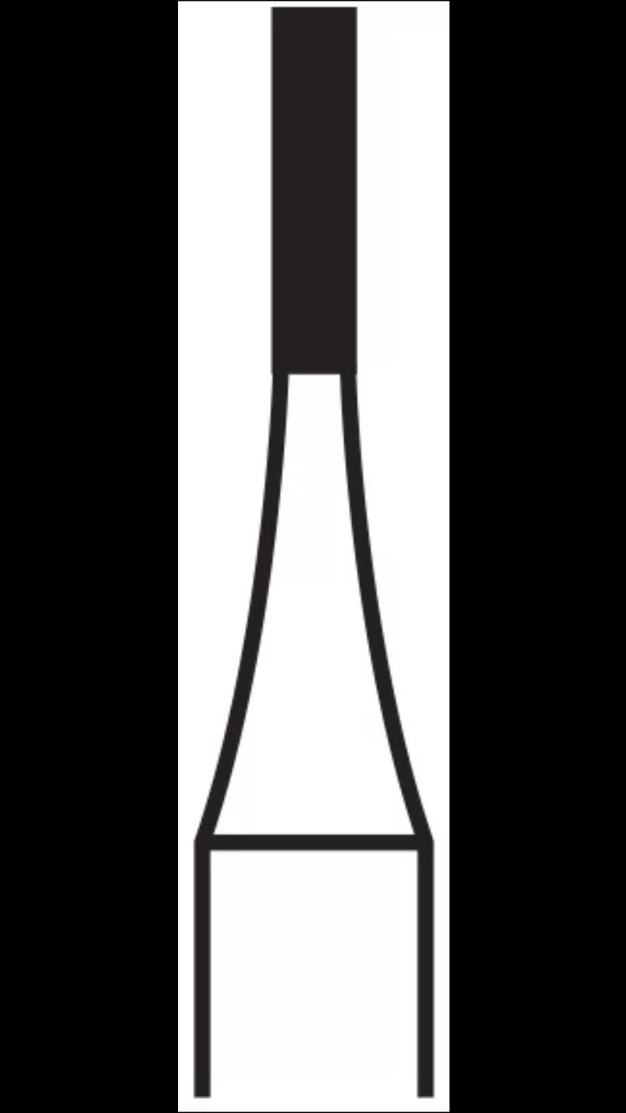 Carbide Burs FG557, 50 / Pack FG Burs. Midwest Type, Made by Kerr 50 Pk