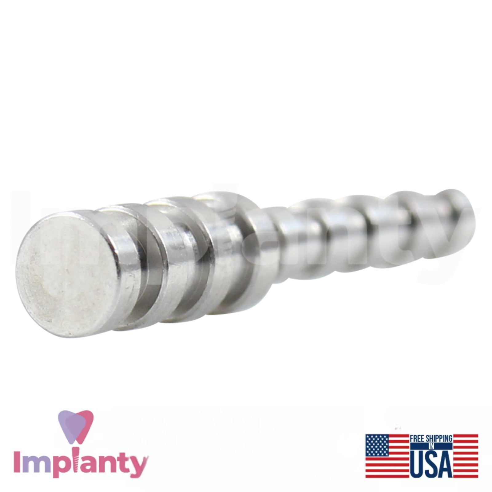2x Dental Parallel Pin 10mm/16mm Stainless Steel Parallel Placement 0steotomy