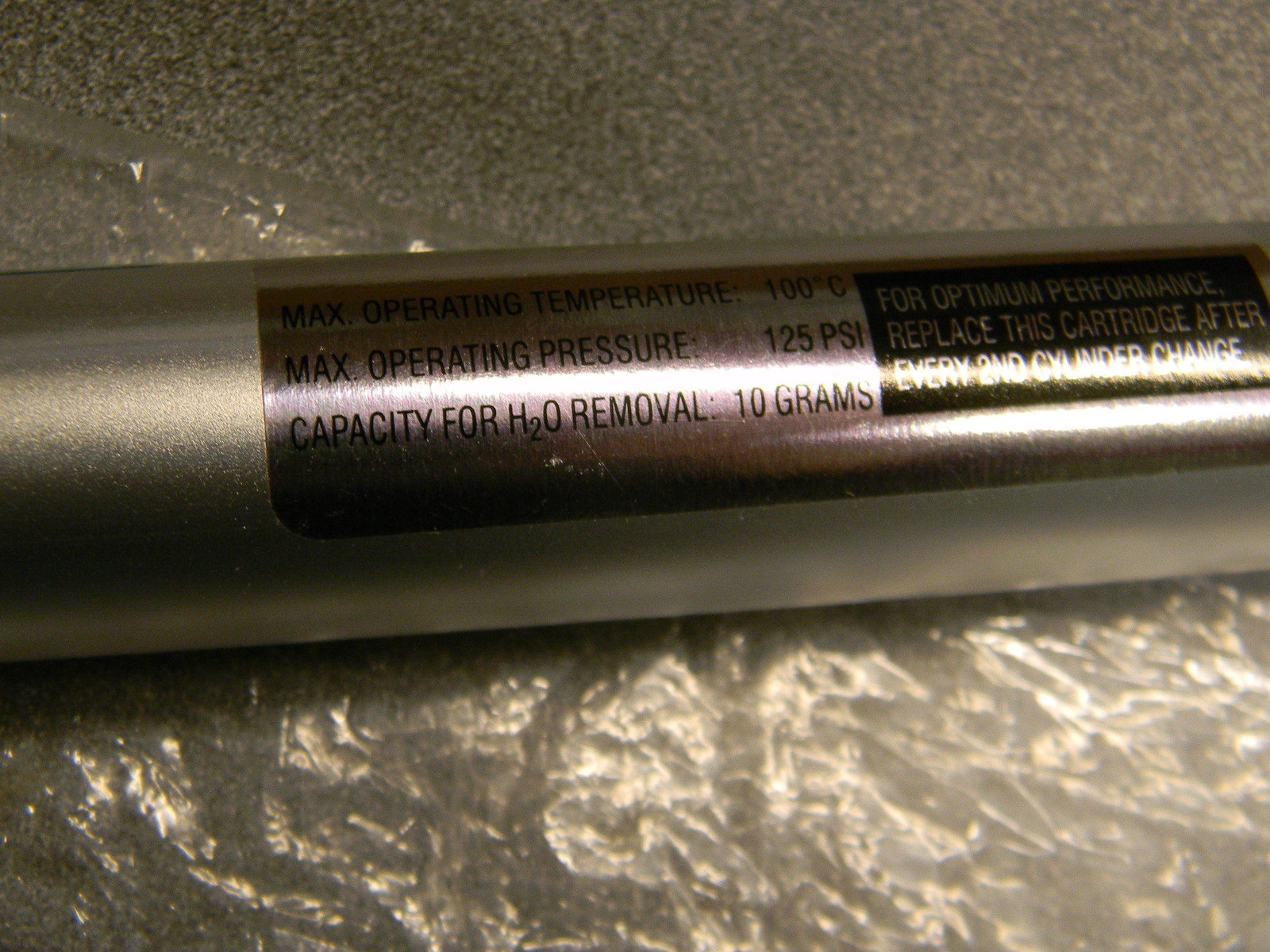 Agilent GC-2 Disposable Moisture Getter (Max. Operating Temperature: 100°C)