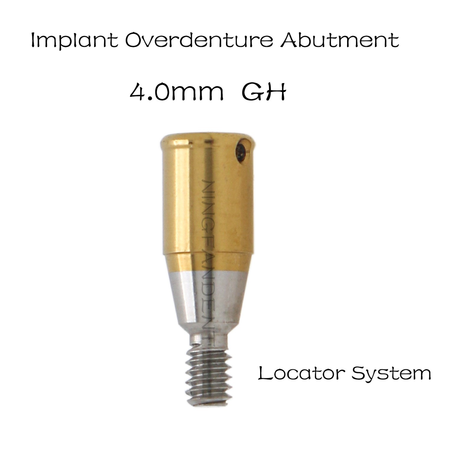 Nobel Biocare Active RP Locator Abutments For 1-5mm GH Conical Connection Ø4.3mm
