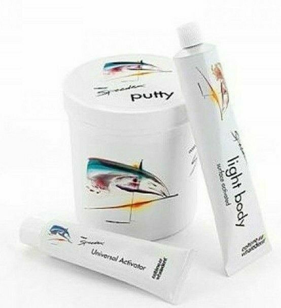Coltene Speedex Impression Putty Set Putty Activator Light Body Dental Fast