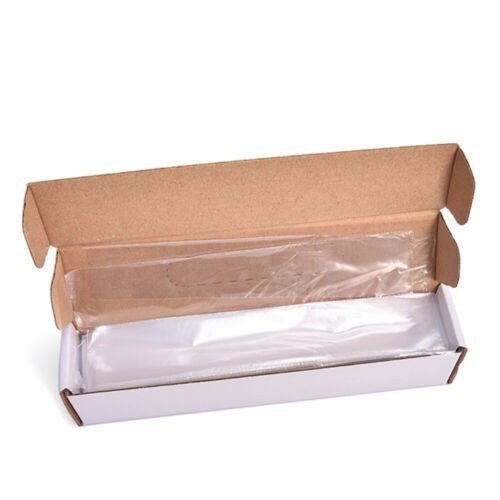 500/box X-Ray Sensor Sleeves 8″ x 1-3/8″ Disposable Dental Barrier Cover Film