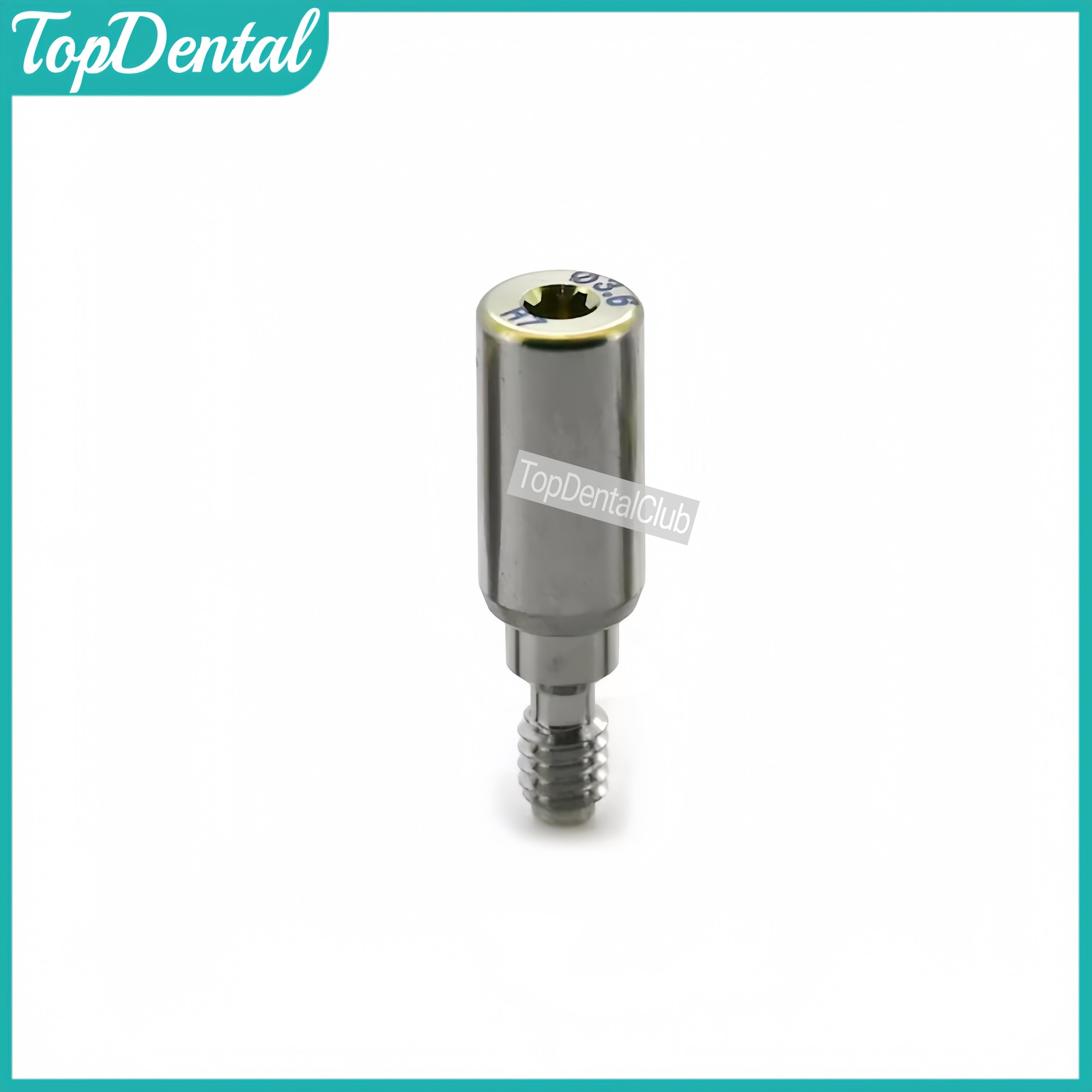 RP Dental Healing Abutment Cap Conical Connection Accessories Fits Nobel Active