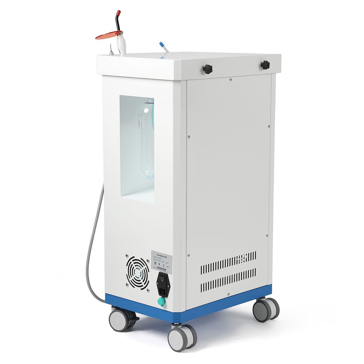 GU-P209 Dental Mobile Delivery Cart Treatment Unit Air Compressor Suction FDA