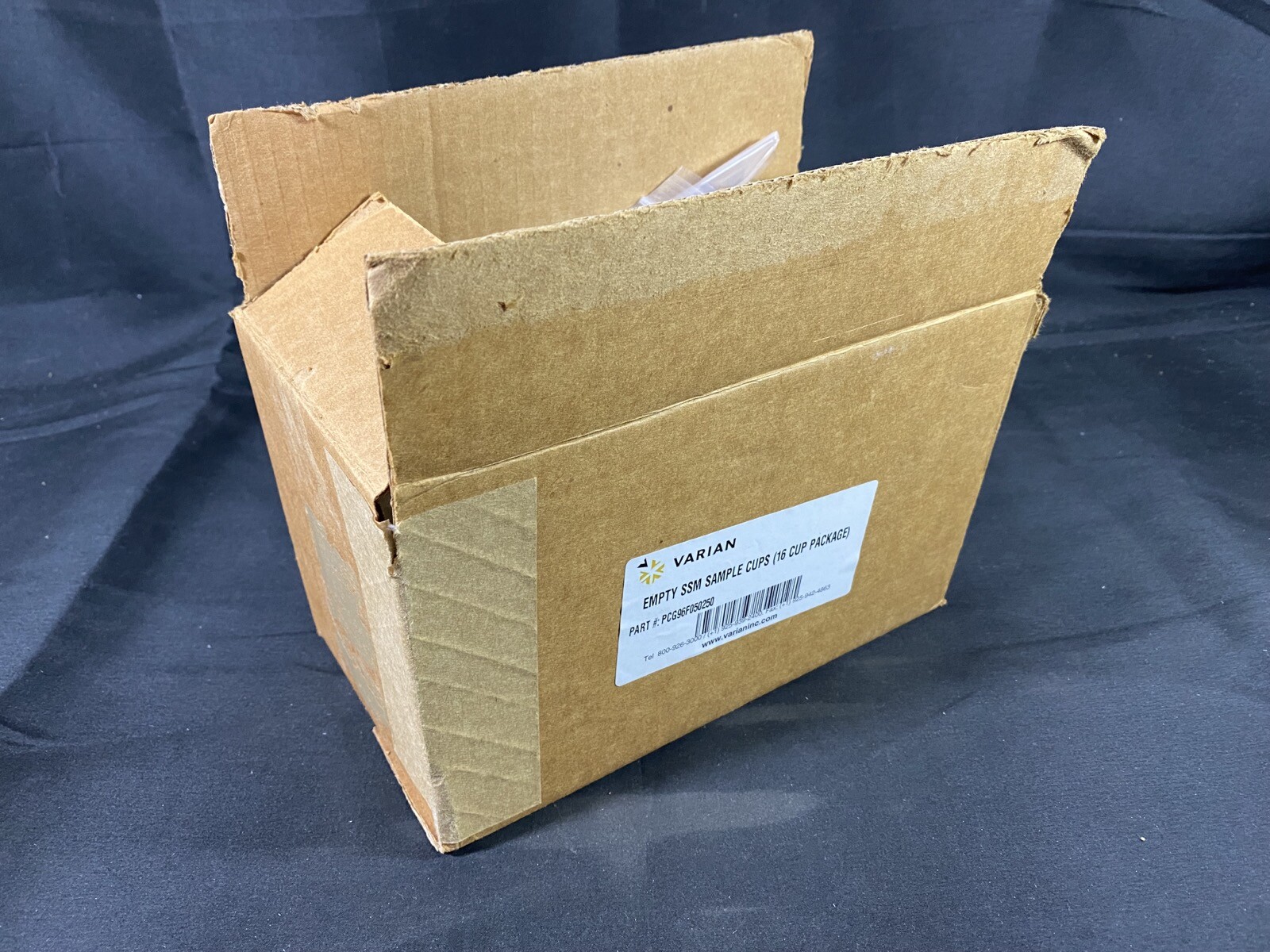 VARIAN Empty SSM Filter Sample Cups PCG96F050250 (16/pk)