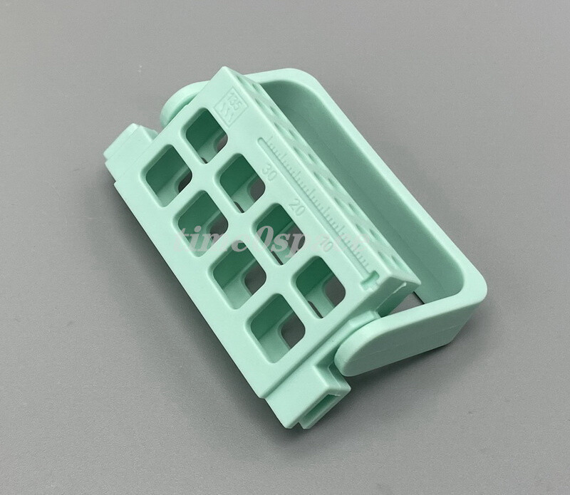 Dental Endo Files Block Holder Stand Autoclave Disinfection Box 8/16 Holes