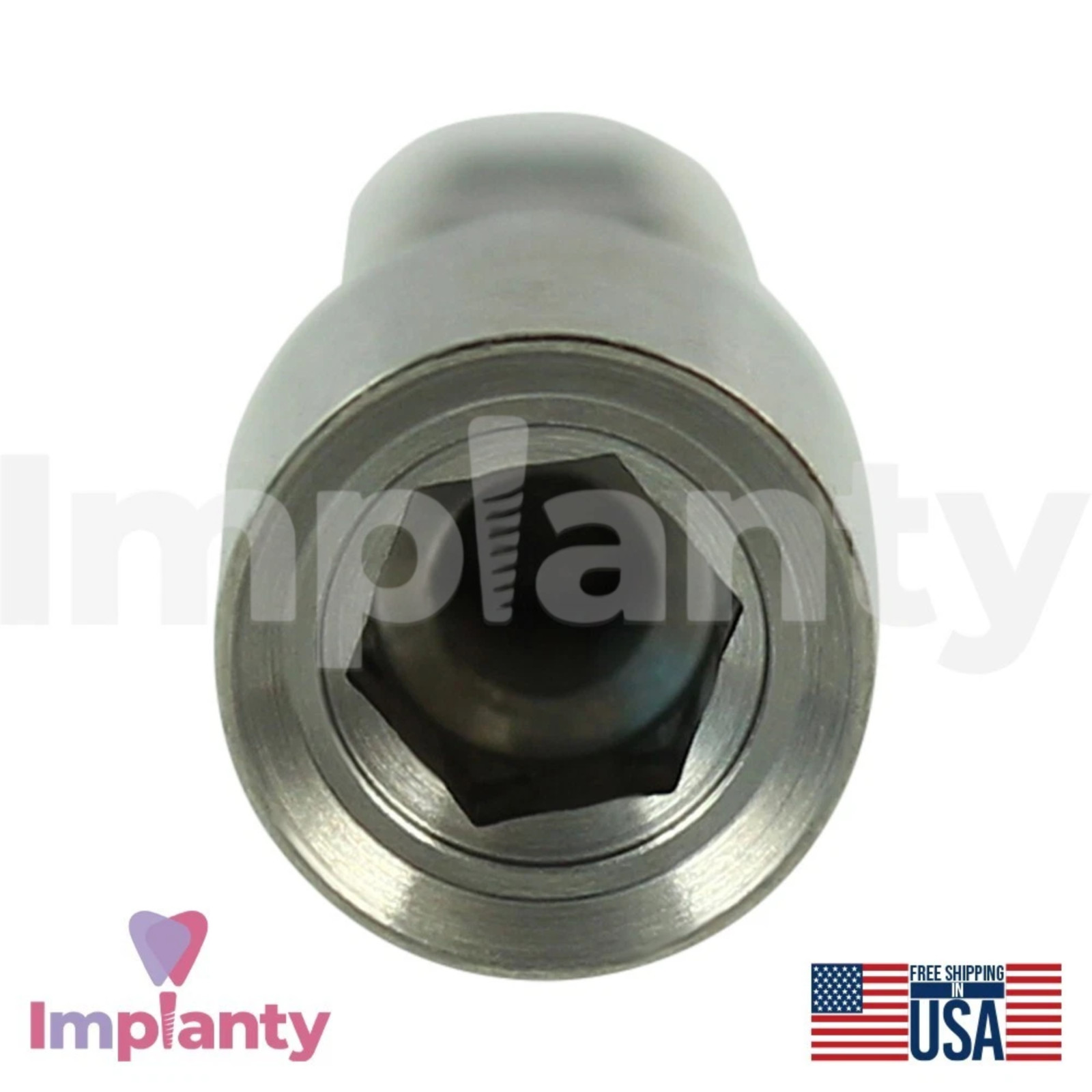 10x Zimmer Biomet Compatible Dental Fixture Analog 4.5mm Int Hex 2.5mm Replica