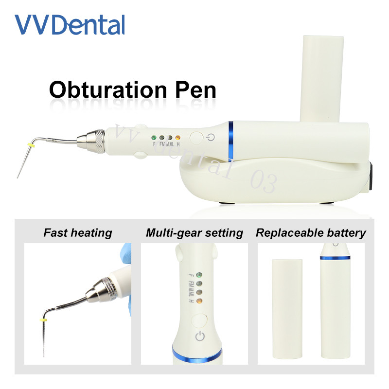 Dental Gutta Percha Obturation Pen Wireless Endo Heated Root Canal Filling Syste