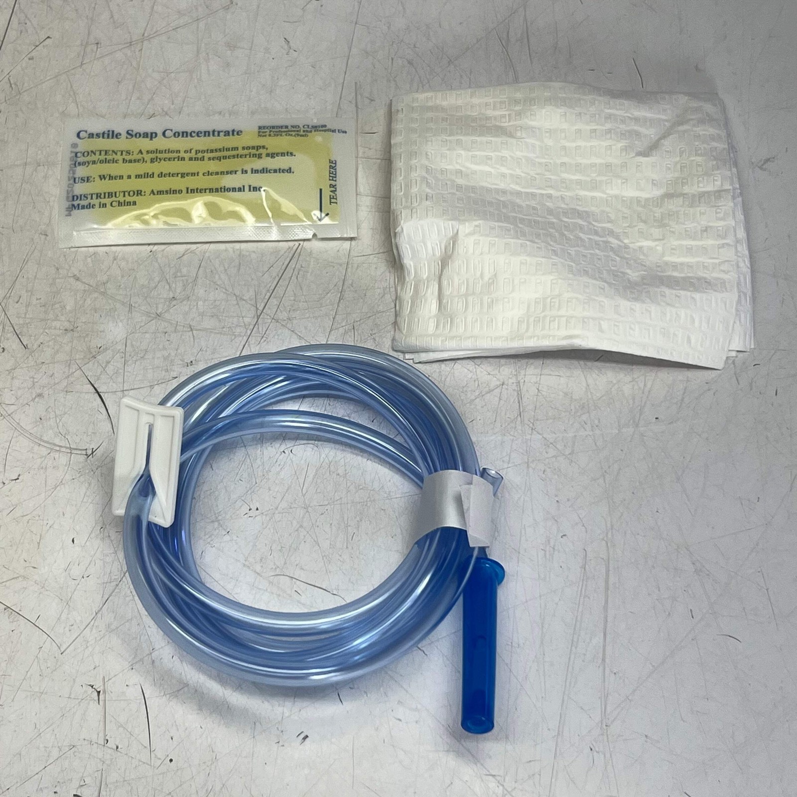 MEDEGEN (50 PACK) Enema Set Bucket 1500 ml / 60″ Tubing Single Use Non Sterile 2