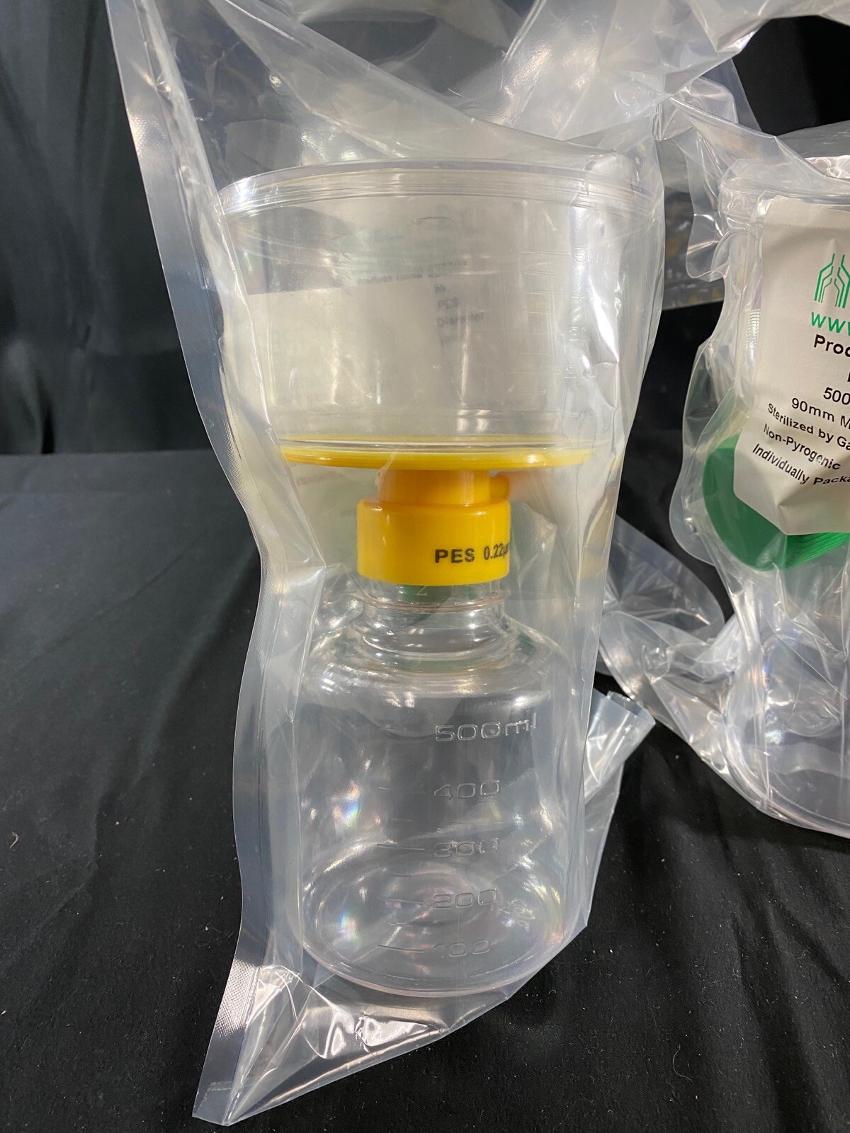 CELLTREAT 500mL Filter System PES Filter Material 0.22μm 90mm Sterile 229707 (3)