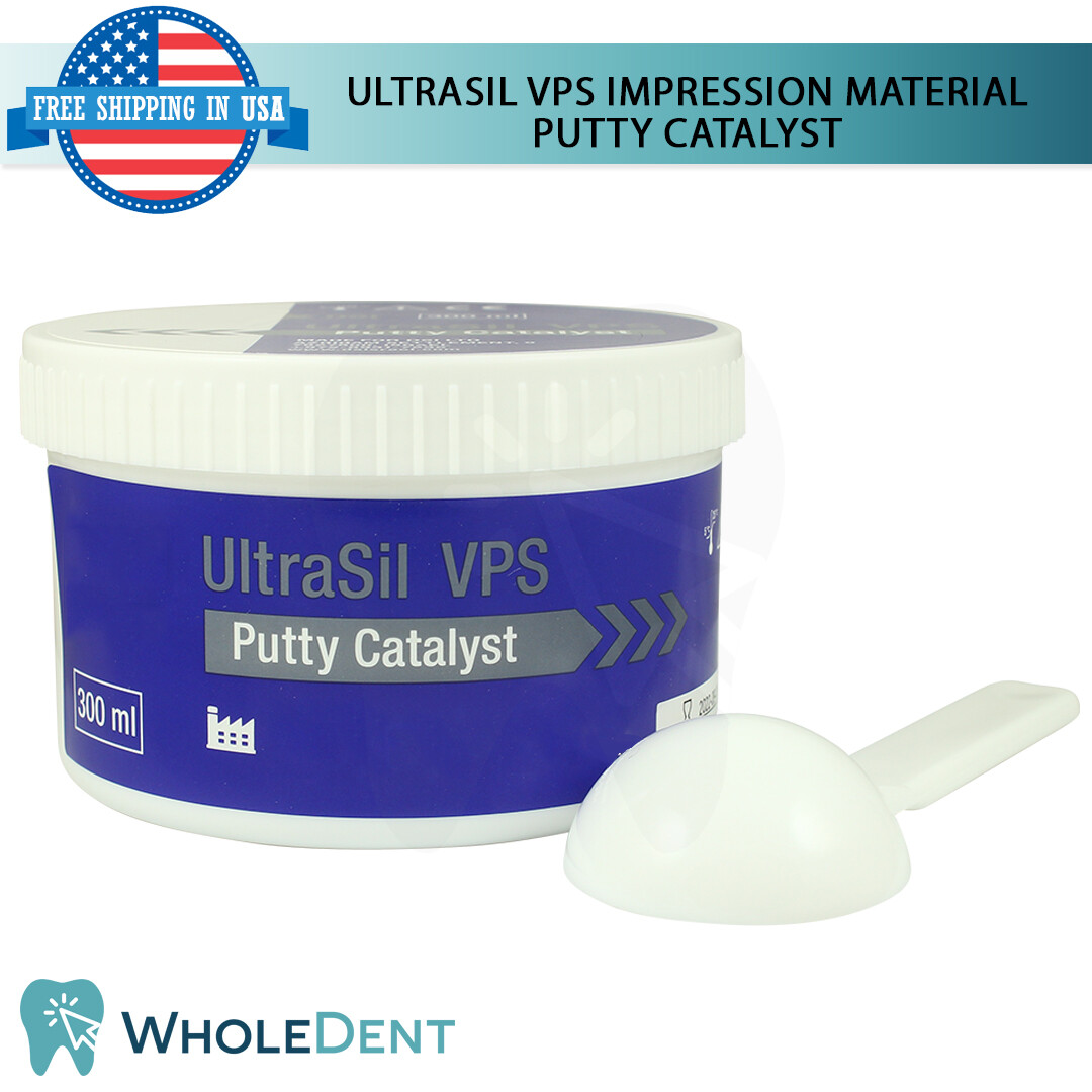 UltraSil VPS Putty Set Dental Impression Material Polyvinyl Hydrophilic 600ml