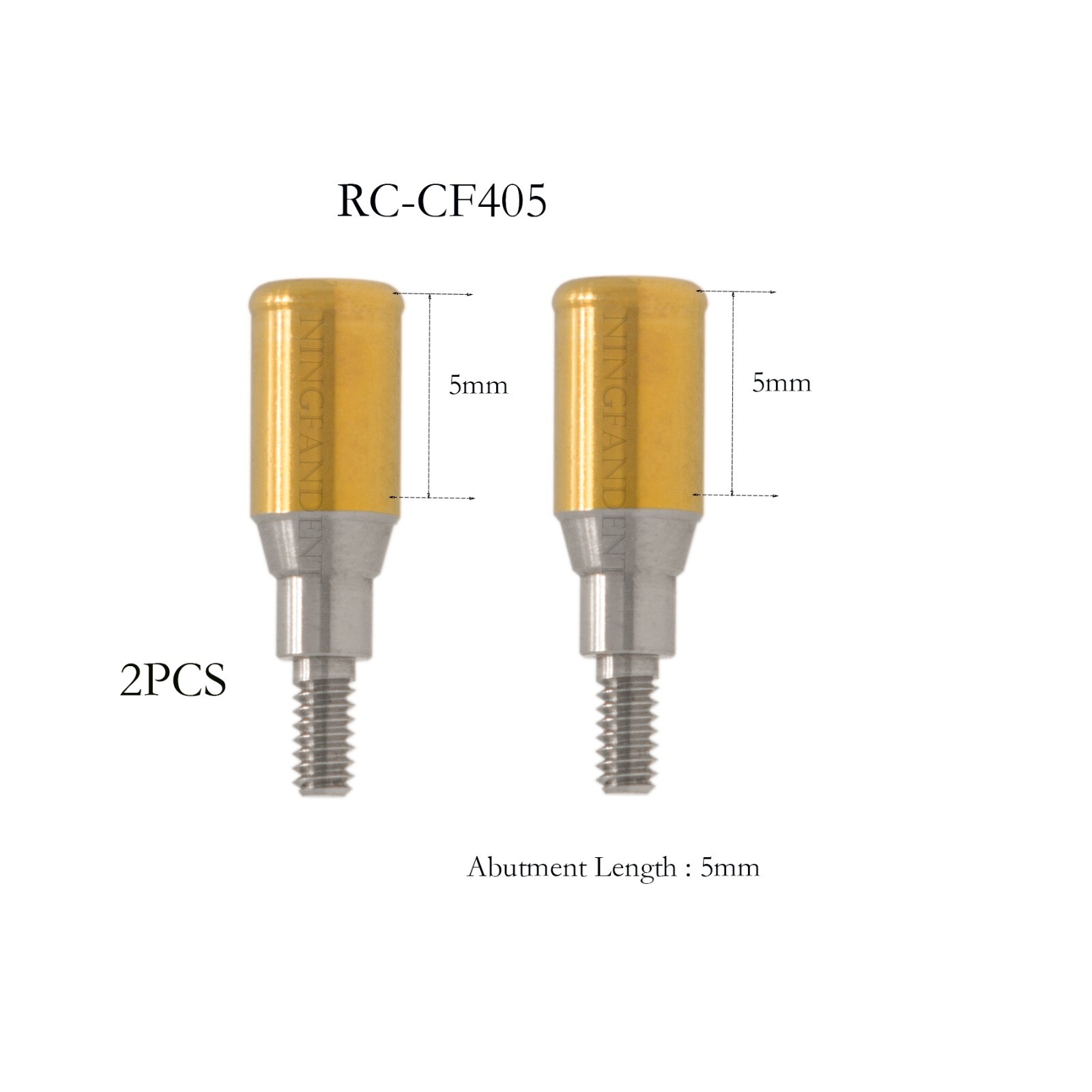 Straumann/ITI-Bone Level RC Dental Overdenture Locator Abutments for 5.0mm GH