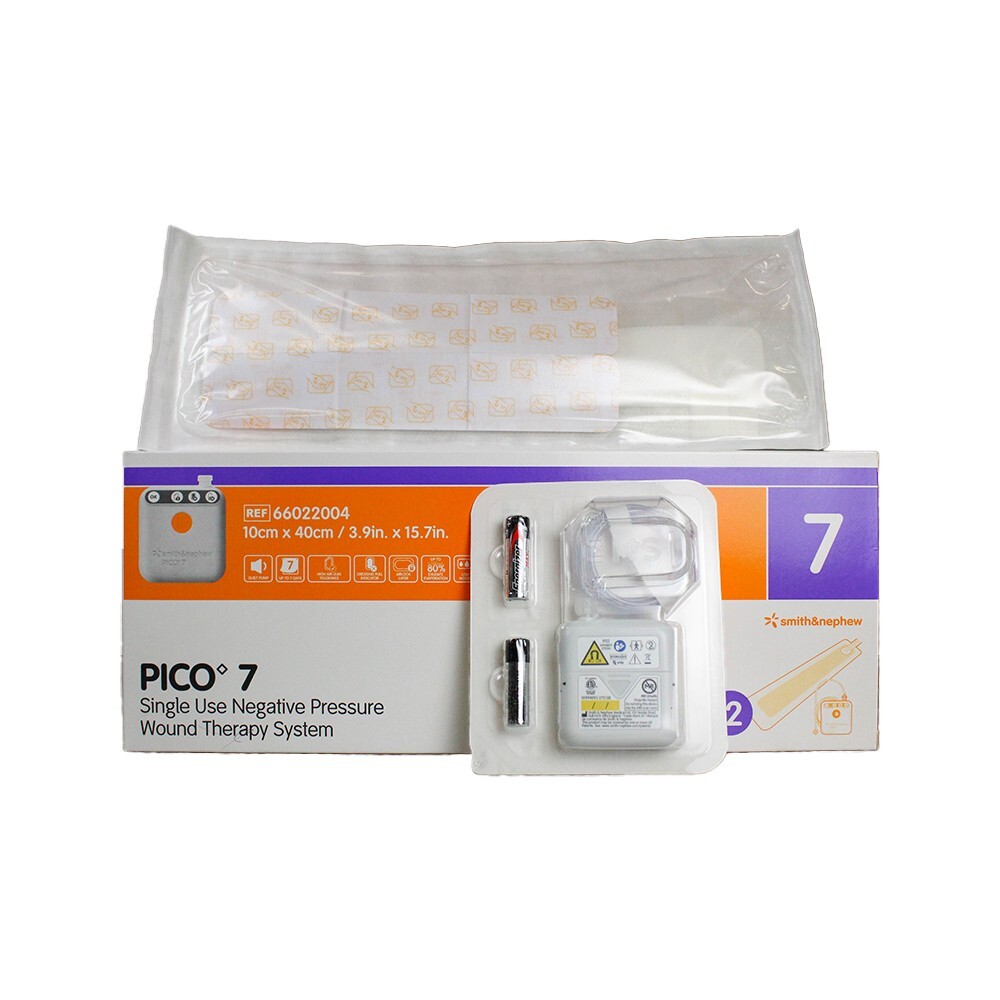 *3-Boxes* Smith & Nephew Pico 7 Wound Therapy 3.9″ x 15.7″ System 66022004