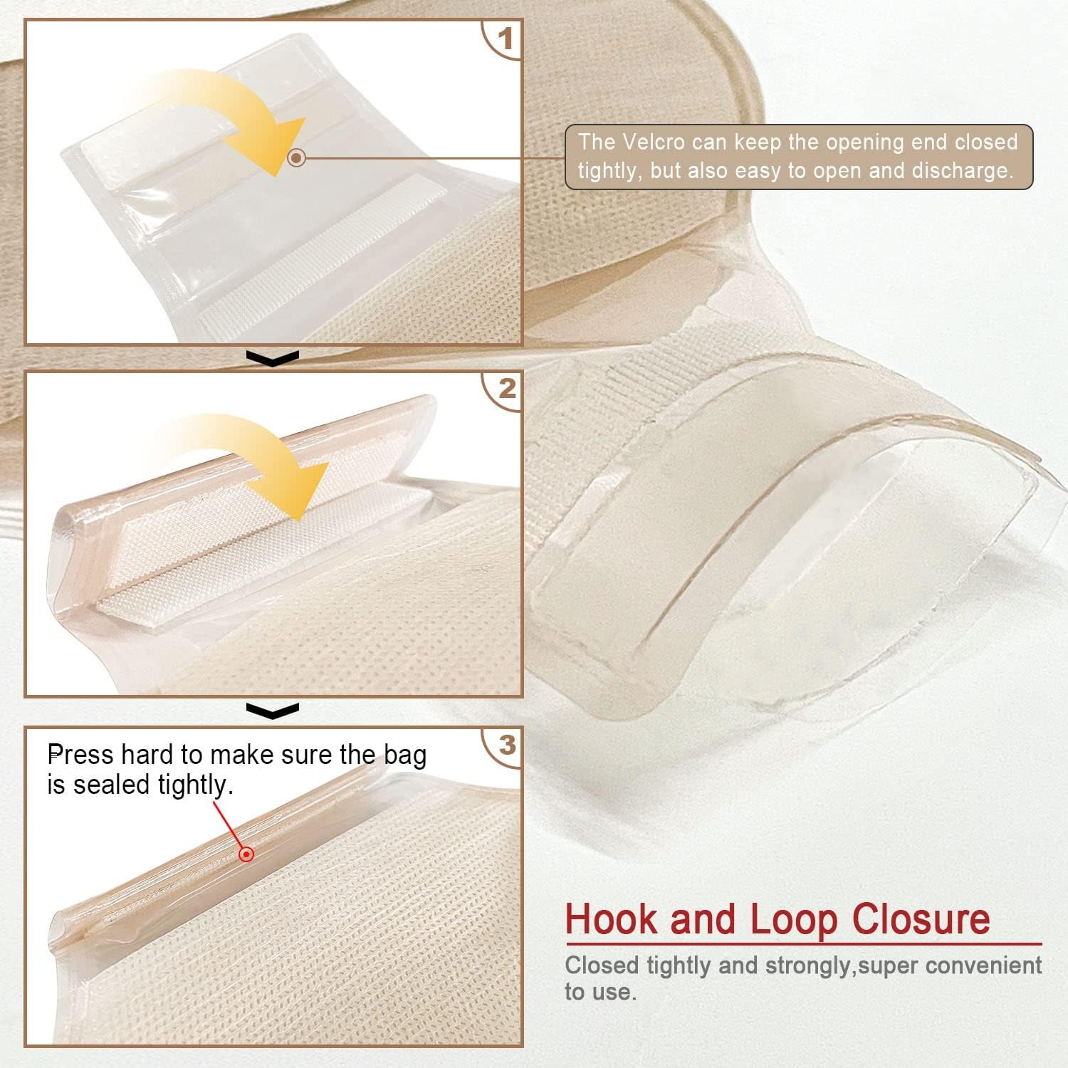 Carbou 21 PCS Ostomy Supplies Colostomy Bags Two Piece Drainable Pouches…
