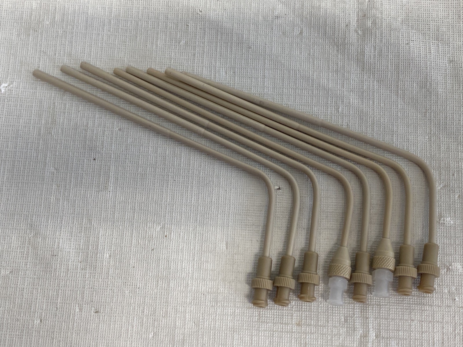 (2) DISSOLUTION PEEK Bent Sampling Cannula w/ Luer Adapter 1/8” 120mm