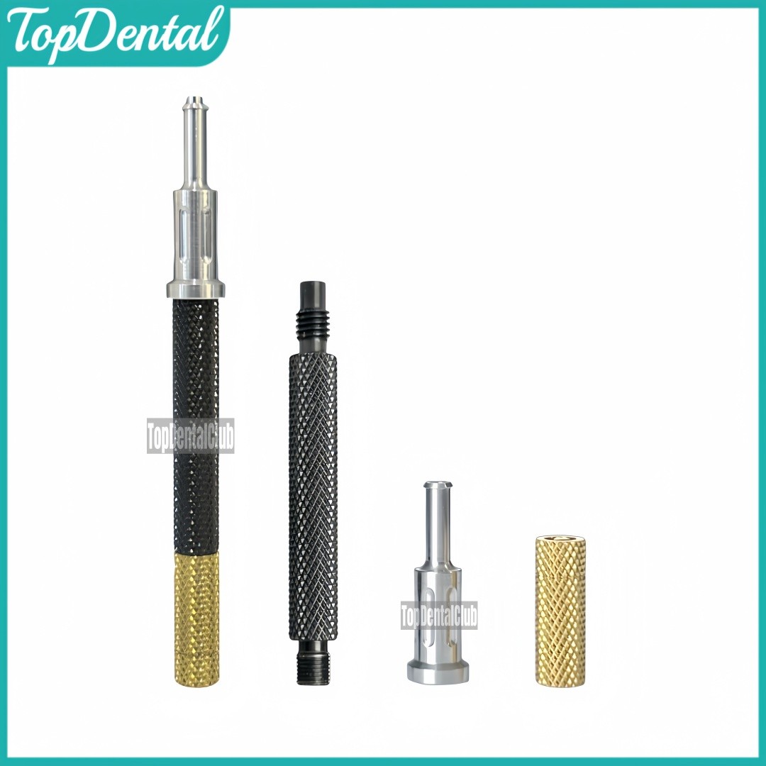 Dental Universal Implant Locator Retention Cap Insertion Extraction Core Tool