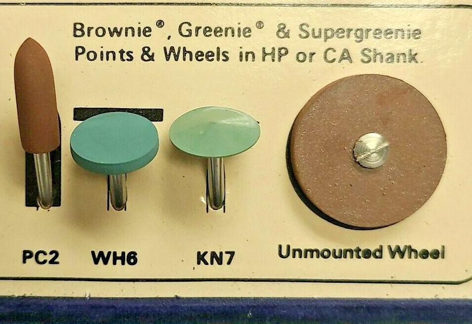 Shofu Greenie /Super Greenie Amalgam & Metal Polishing HP 12/BX Select Variation